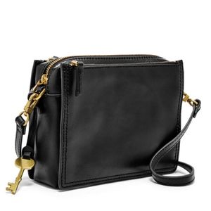 Fossil Campbell Crossbody Bag - Black